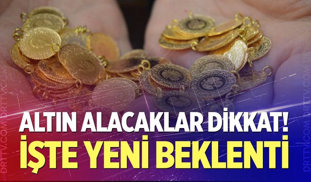 Altın alacaklar dikkat!