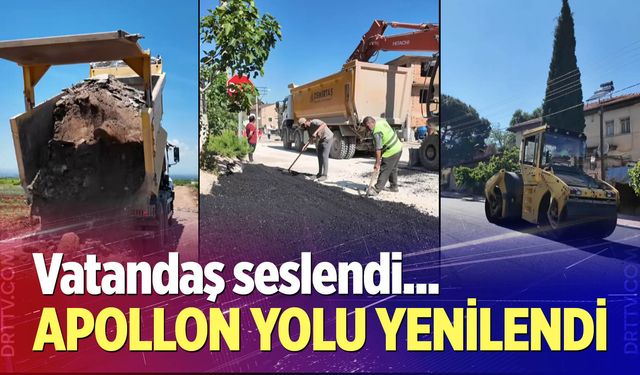 Apollon yolu yenilendi