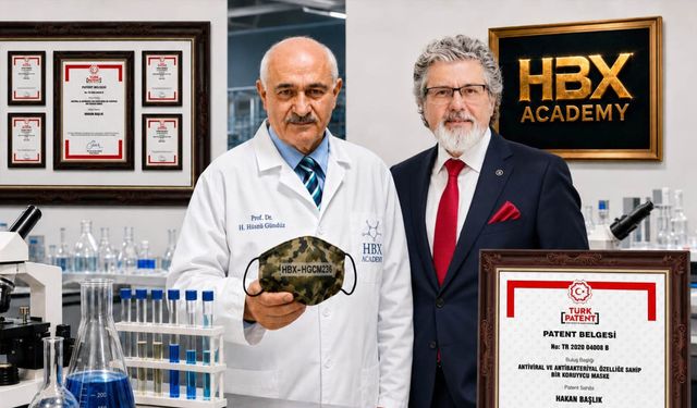 HBX Academy, "Antiviral ve antibakteriyel özelliğe sahip koruyucu maske’ patenti aldı