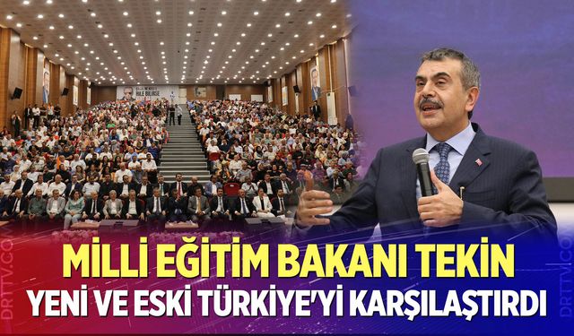 Milli Eğitim Bakanı Tekin, Ecevit dönemindeki mektuplarla yeni ve eski Türkiye'yi karşılaştırdı