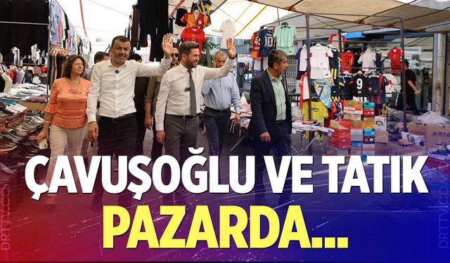 Başkan Tatık, DESKİ Çalışmalarını İnceledi, Esnafla Buluştu