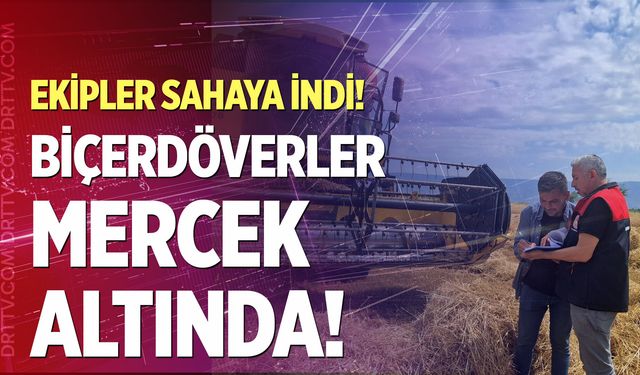 Denizli’de hasat denetimleri başladı