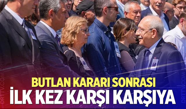 Kılıçdaroğlu ve Özgür Özel, butlan kararı sonrası ilk kez karşı karşıya