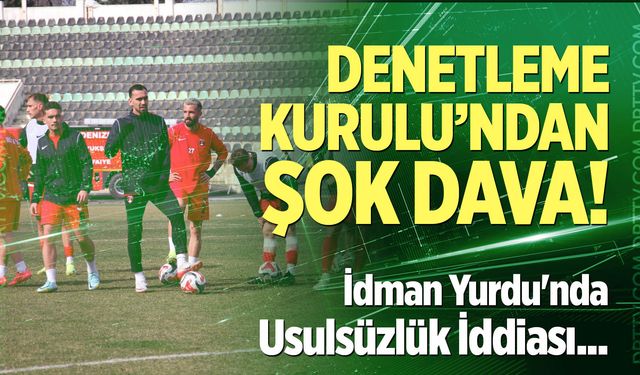 İdman Yurdu'nda şok dava!