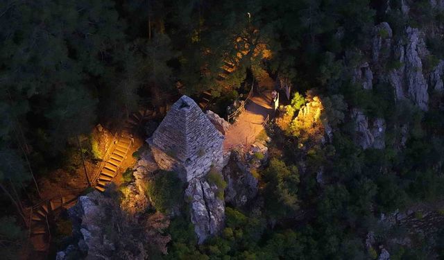 Diagoras’ın Piramit Mezarı yeni görünümüne kavuştu