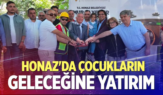 Honaz'da çocukların geleceğine yatırım