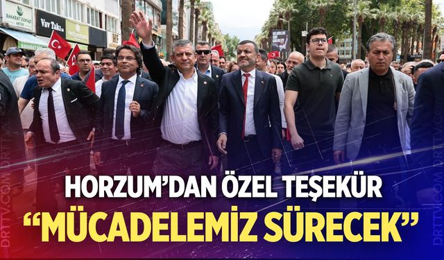 CHP İl Başkanı Horzum: “Denizli’den yükselen güçlü ses Türkiye’ye umut olacak”