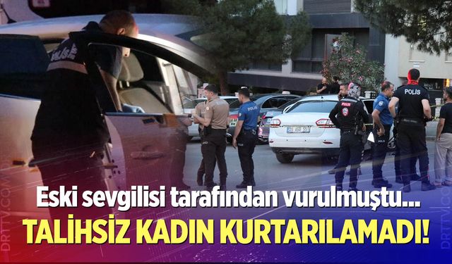 Talihsiz kadın kurtarılamadı!
