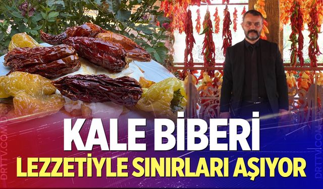 Kale biberi lezzetiyle sınırları aşıyor
