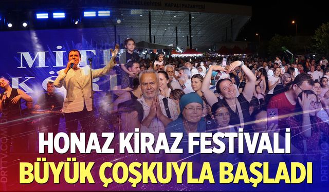 48. Honaz Kiraz Kültür ve Sanat Festivali başladı