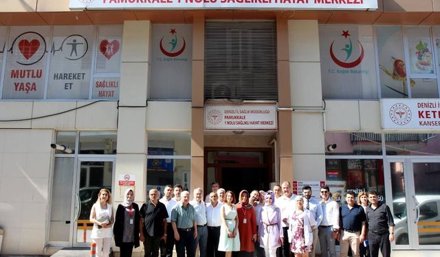 Denizli'de koruyucu sağlık hizmetleri değerlendirildi
