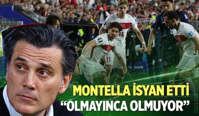 Montella: Olmayınca olmuyor!
