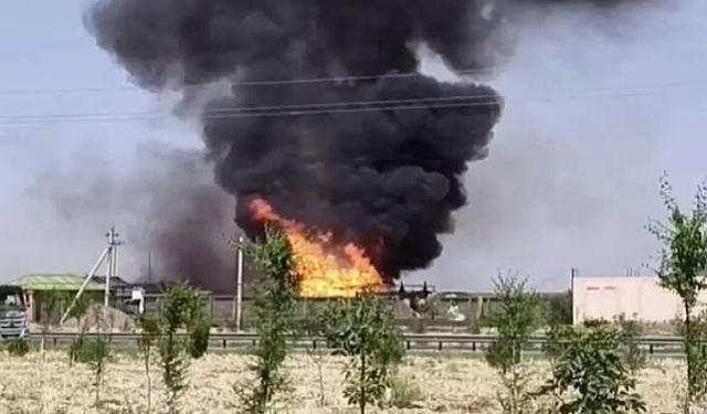 Özbekistan'da gaz istasyonunda patlama 6 ölü