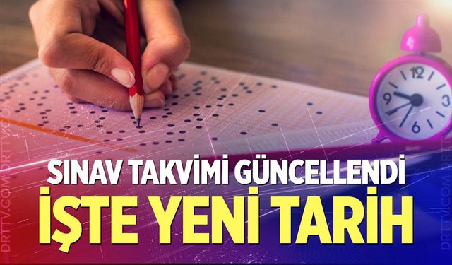 2026 ÖSYM sınav takviminde güncelleme