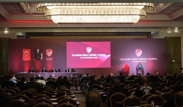 TFF’nin faaliyetleri oy çokluğuyla ibra edildi