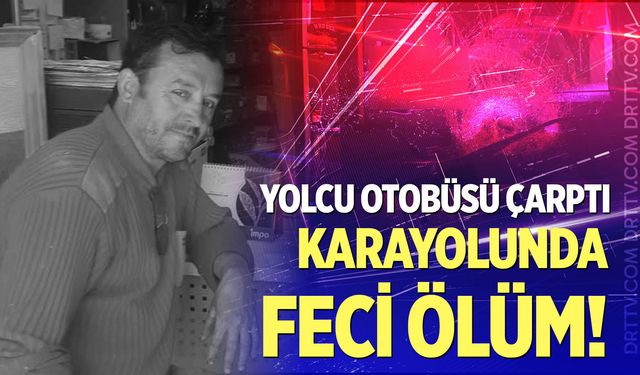 Yolcu otobüsünün çarptığı yaya hayatını kaybetti