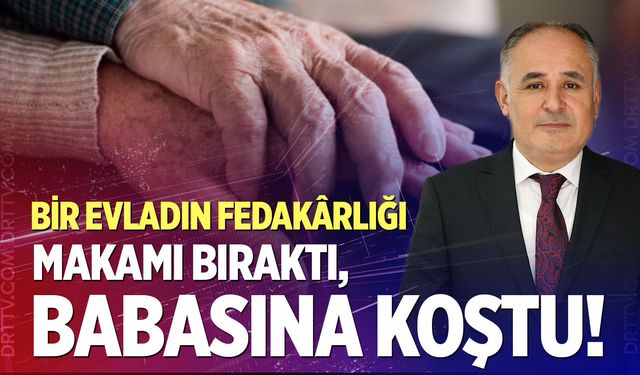 Makamı bıraktı, babasına koştu! Adem Özel görevinden ayrıldı!