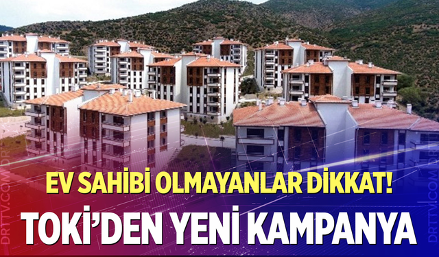 Bakan Kurum açıkladı: "TOKİ açık satış kampanyası başlatıyor"