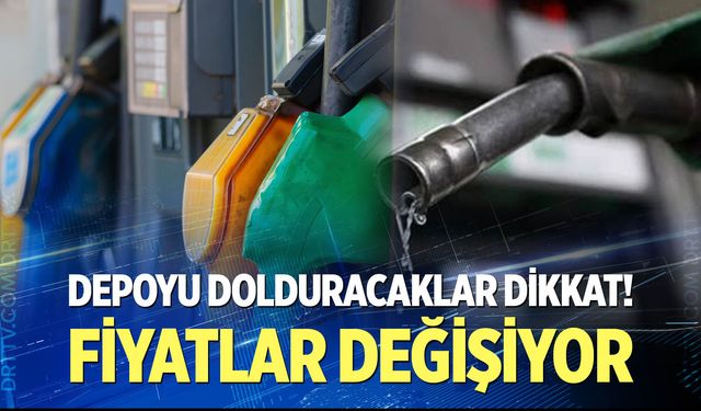 Depoyu dolduracaklar dikkat!