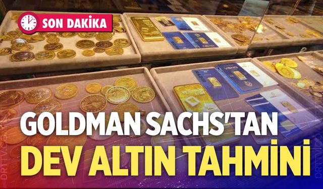 Goldman Sachs: Altında yeni rekorlar bekleniyor