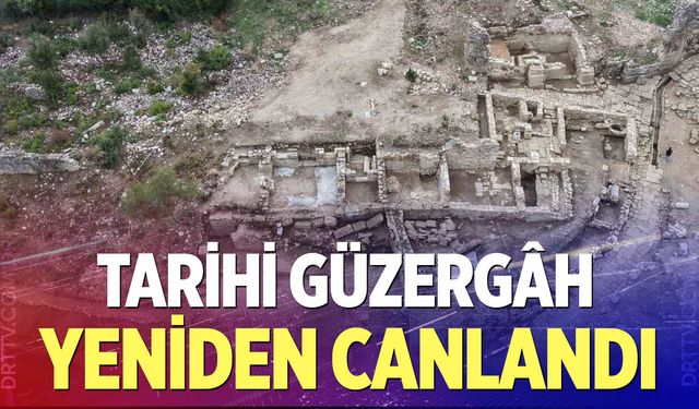 Aspendos’ta 2 bin yıllık Tiyatro Caddesi gün yüzüne çıkarıldı