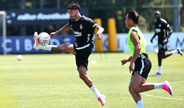 Beşiktaş’ta FC Midtjylland maçı hazırlıkları devam etti