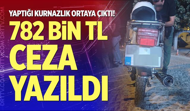 Plaka kurnazlığı ortaya çıktı