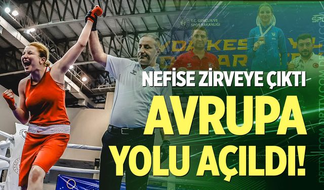Nefise Kaymakçı, Türkiye Şampiyonu oldu...