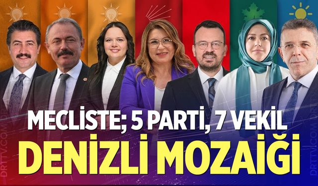 Mecliste "Çok Sesli" Denizli: Vekiller 5 Farklı Adrese Dağıldı