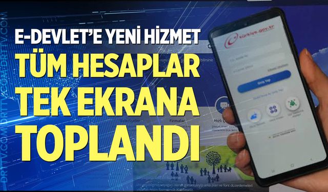 e-Devlet'e yeni hizmet