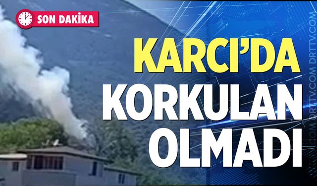 Korkutan yangın kontrol altına alındı