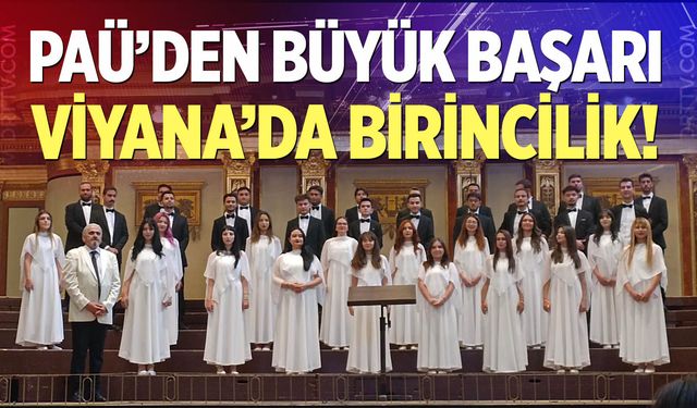 Viyana'dan birincilik ile döndüler