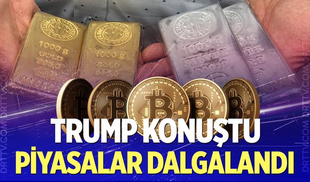 Trump konuştu piyasalar dalgalandı!