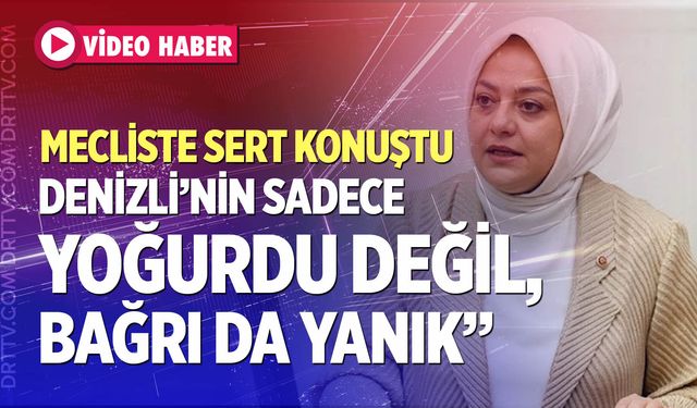 Sema Silkin Ün, “Denizli’nin Sadece Yoğurdu Değil, Esnafın Bağrı da Yanık!”