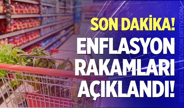 Son Dakika! Haziran ayı enflasyon rakamları açıklandı