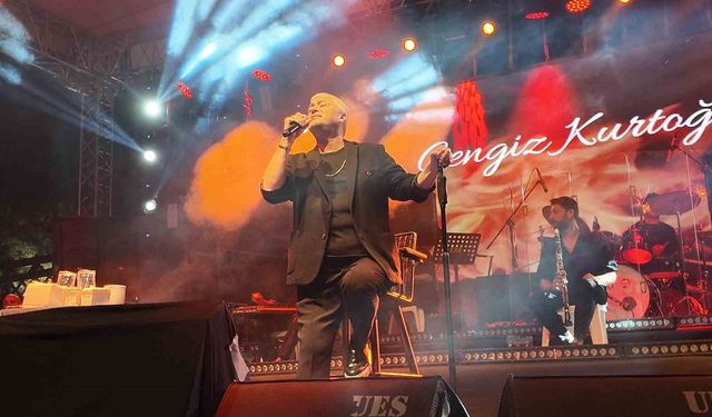 Tarhana Festivalinde Cengiz Kurtoğlu coşkusu