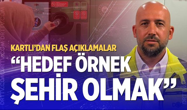 Volkan Kartlı’dan flaş sözler; “Hedef örnek şehir olmak”