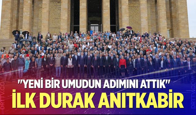Yeni Parti’den ilk ziyaret Atatürk’ün huzuruna: Şeref Arpacı’dan kararlılık mesajı
