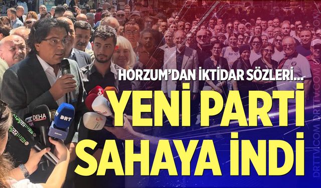 Yeni Parti Denizli’de sahaya indi! Horzum’dan iktidar sözleri…