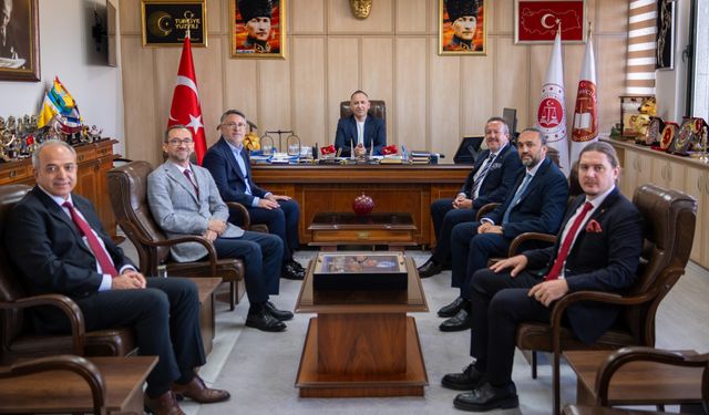 Denizli OSB’den yeni başsavcıya ziyaret