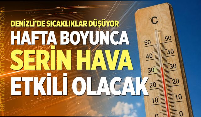 Denizli’nin havası nasıl olacak?
