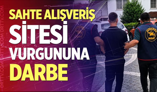 Sahte alışveriş sitesi vurgununa darbe
