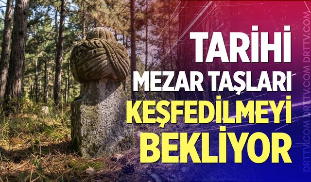 Tarihi mezar taşları keşfedilmeyi bekliyor