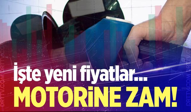 Akaryakıta zam geldi