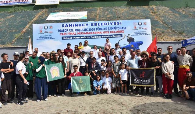Atlı Okçuluk Türkiye Şampiyonası Yarı Finali Gaziantep’te yapıldı
