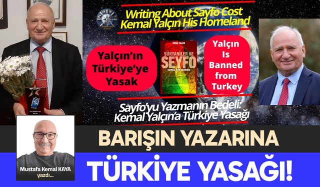 BARIŞIN YAZARINA TÜRKİYE YASAĞI!
