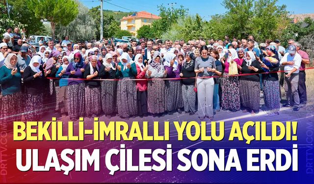 Yıllardır Beklenen Yol Tamamlandı!