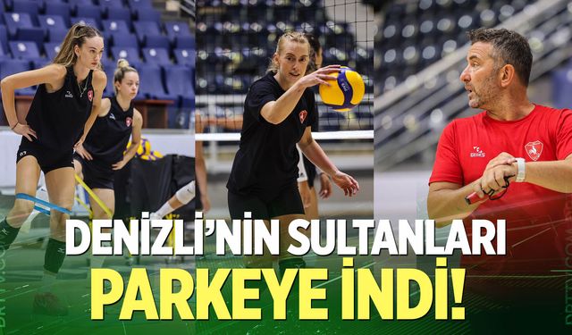 Denizli'nin Sultanları Parkeye İndi