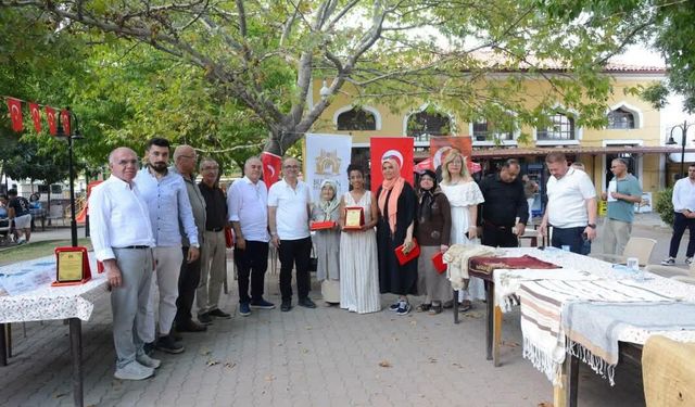 Dokuma yarışmasında derece aldı