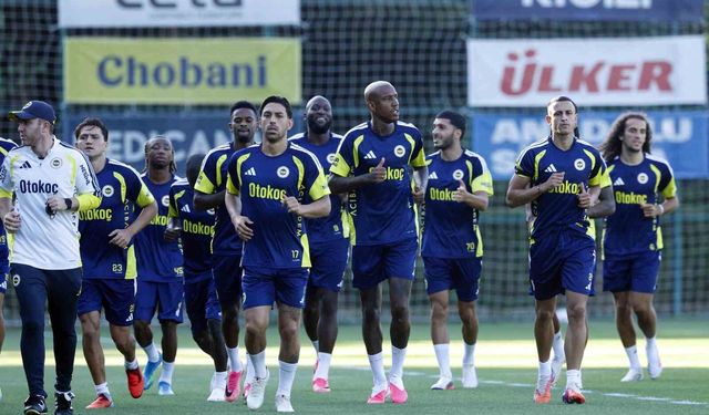 Fenerbahçe, Lyon maçının hazırlıklarını sürdürdü